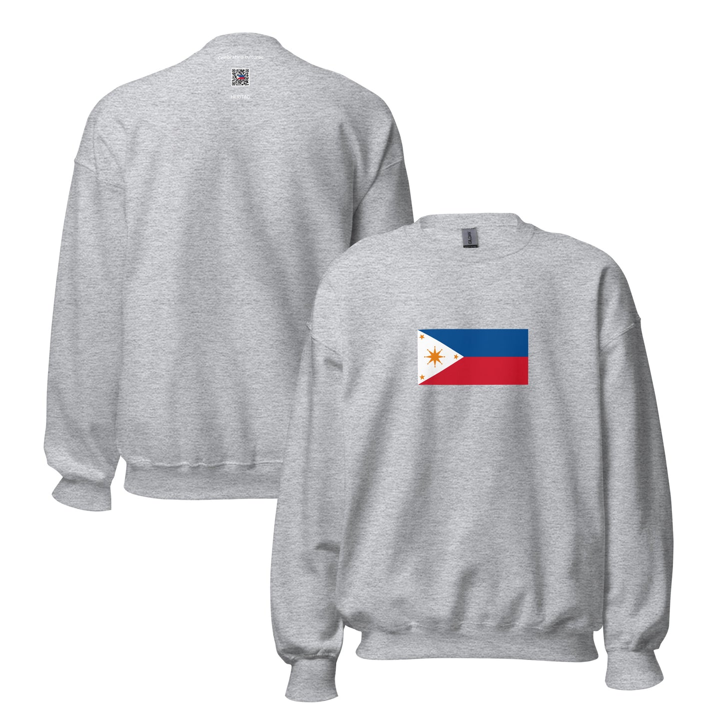 Philippines - Negrenses | Ethnic Filipino Flag Interactive Sweatshirt