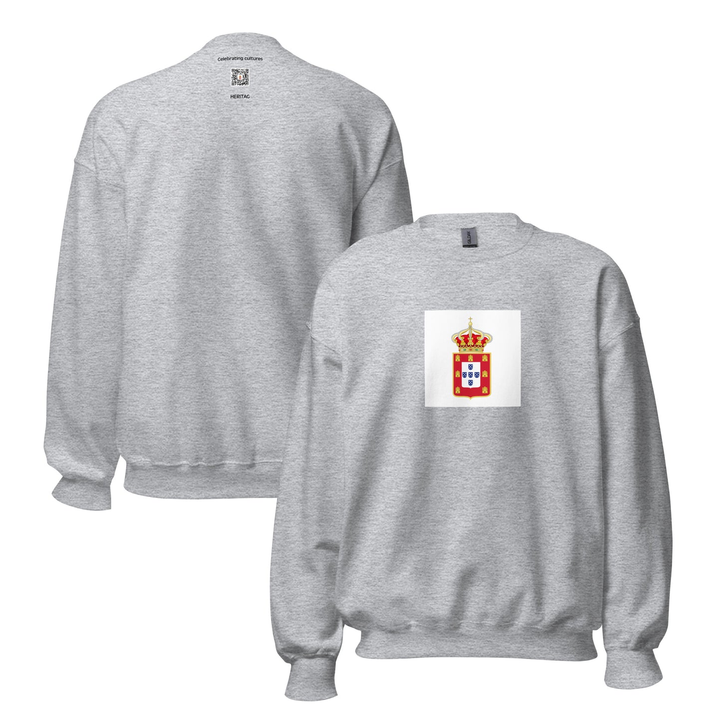 Portugal - Kingdom of Portugal (1495-1834) | Historical Portuguese Flag Interactive Sweatshirt