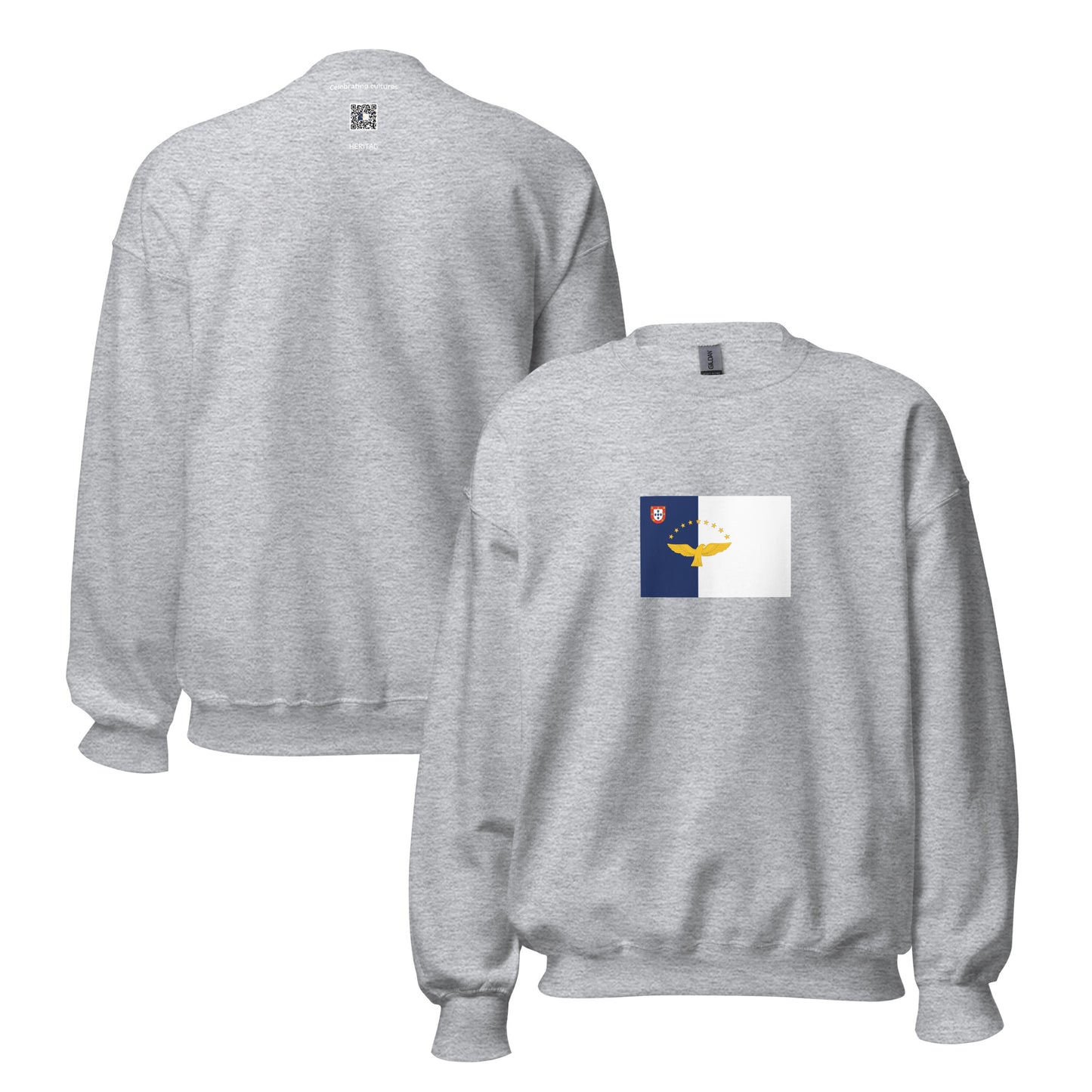 Portugal - Azoreans | Ethnic Portuguese Flag Interactive Sweatshirt