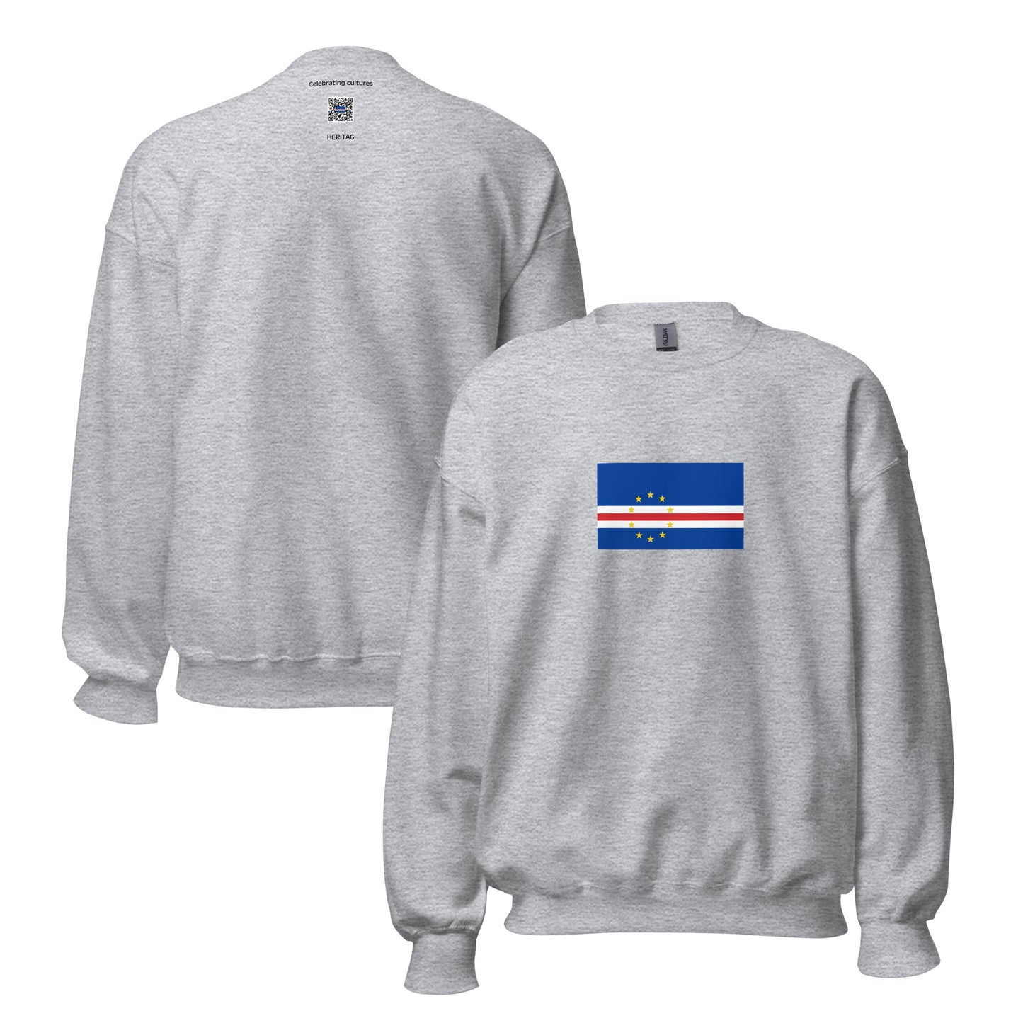 Portugal - Cape Verdeans | Ethnic Portuguese Flag Interactive Sweatshirt