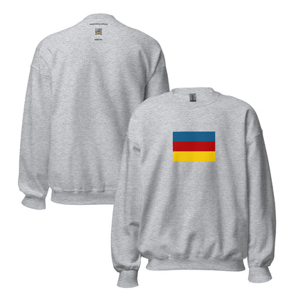 Romania - Principality of Transylvania (1711-1867) | Historical Romanian Flag Interactive Sweatshirt