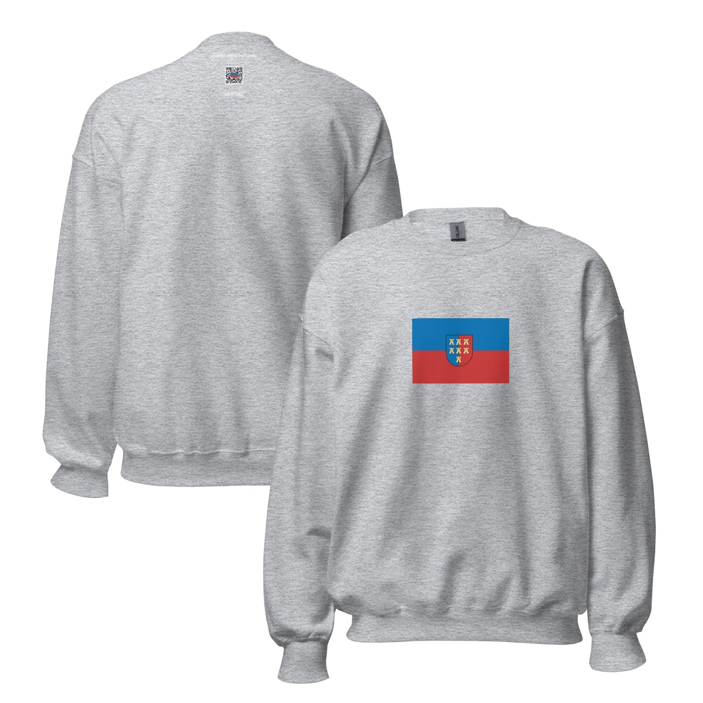 Romania - Transylvanian Saxons | Ethnic Romanian Flag Interactive Sweatshirt