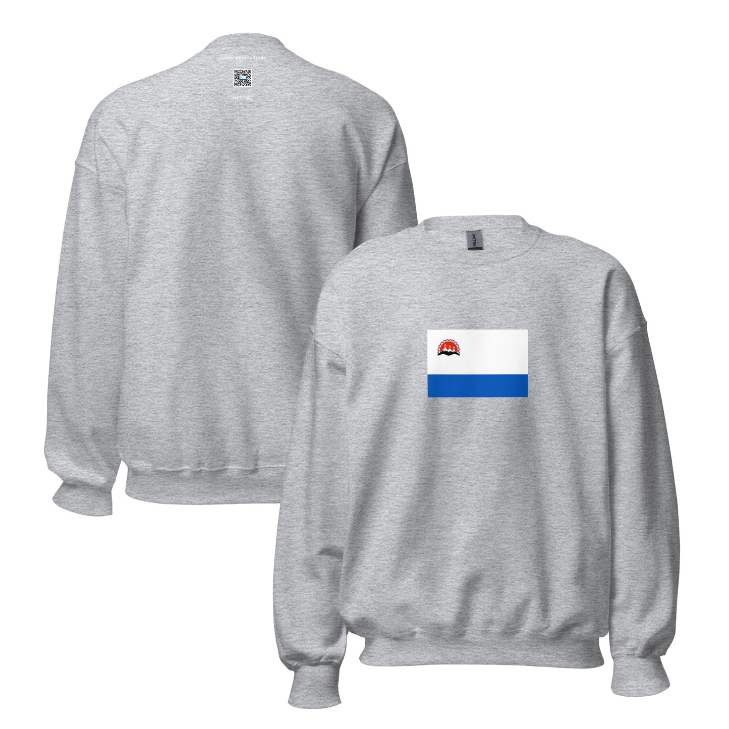 Russia - Itelmens | Ethnic Russian Flag Interactive Sweatshirt