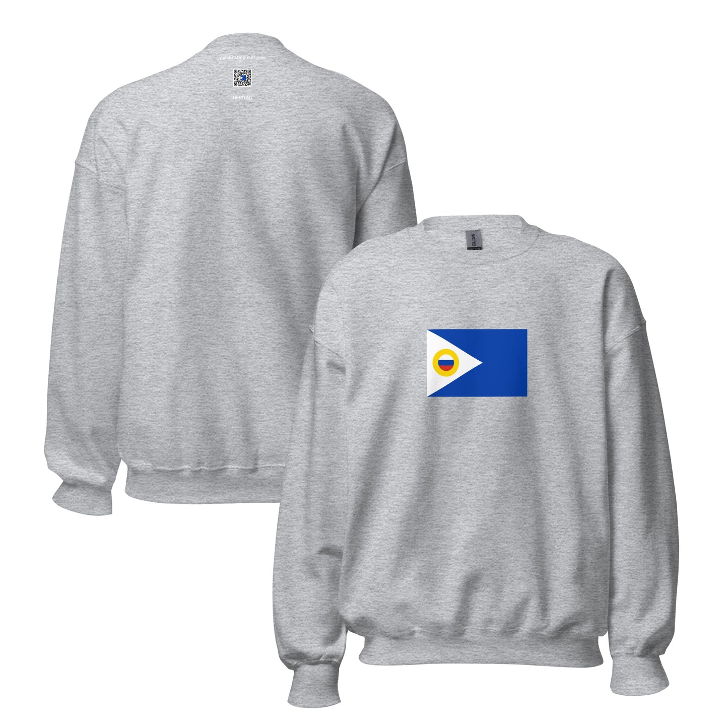 Russia - Chukchi People | Ethnic Russian Flag Interactive Sweatshirt