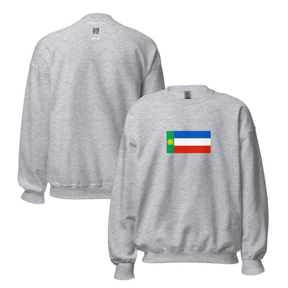 Russia - Khakas People | Ethnic Russian Flag Interactive Sweatshirt