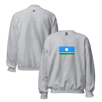 Russia - Sakha People | Ethnic Russian Flag Interactive Sweatshirt