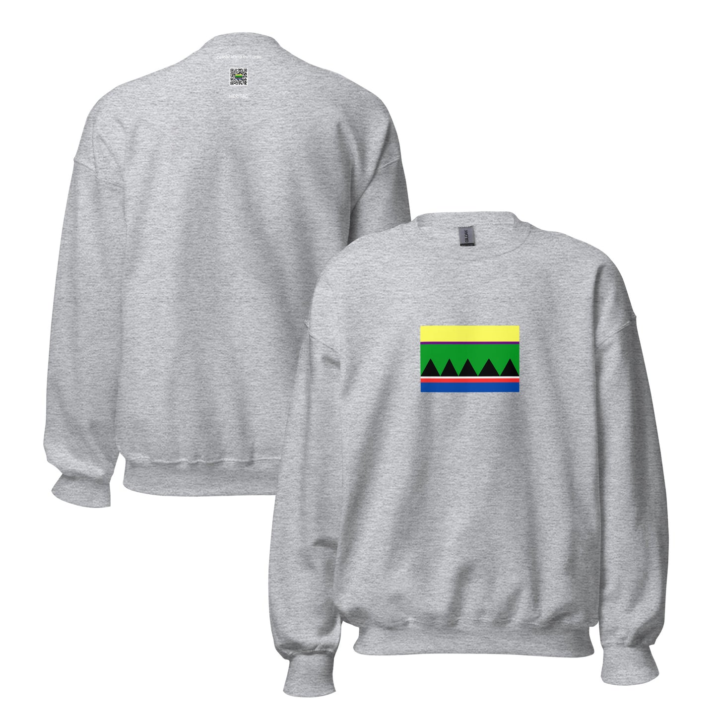 Russia - Selkup People | Ethnic Russian Flag Interactive Sweatshirt
