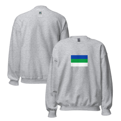 Russia - Komi People | Ethnic Russian Flag Interactive Sweatshirt