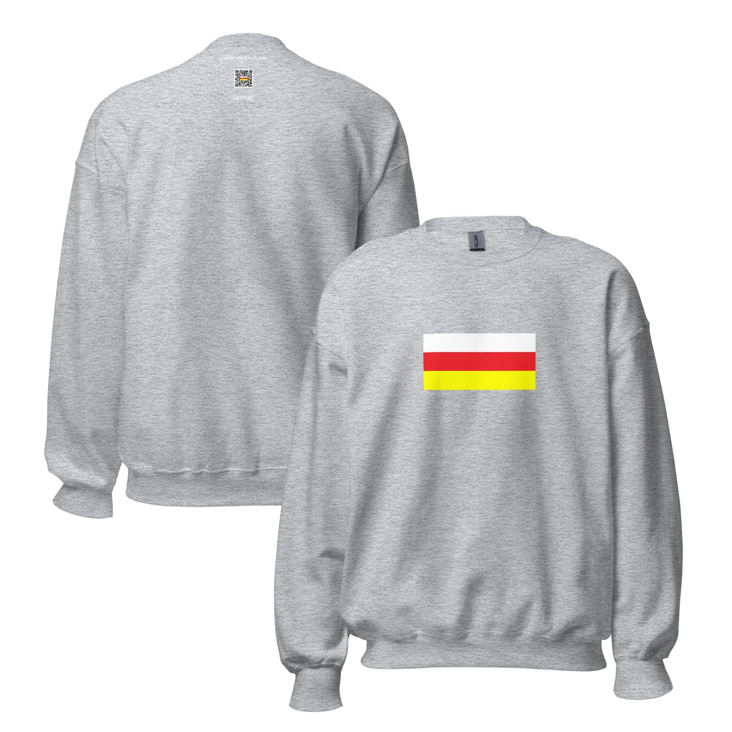Russia - Ossetians | Ethnic Russian Flag Interactive Sweatshirt