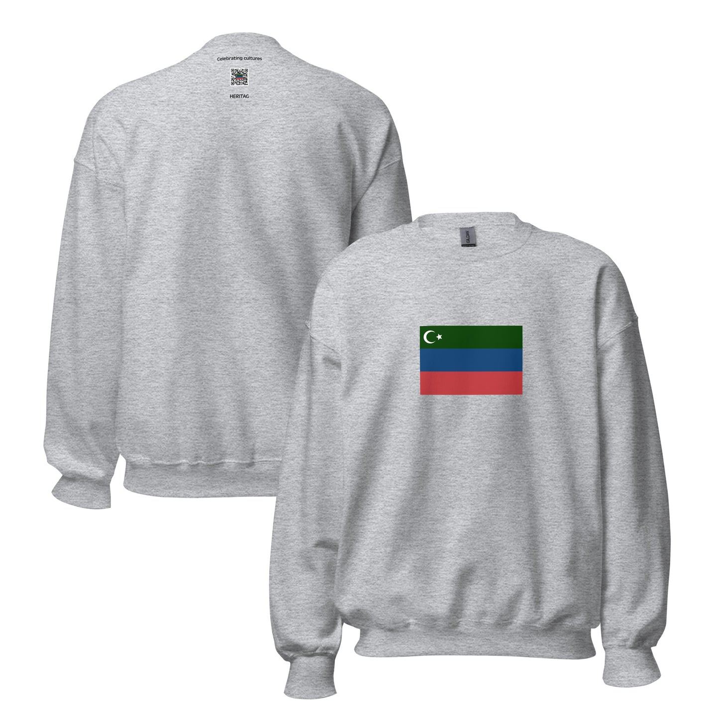 Serbia - Gorani People | Ethnic Serbian Flag Interactive Sweatshirt