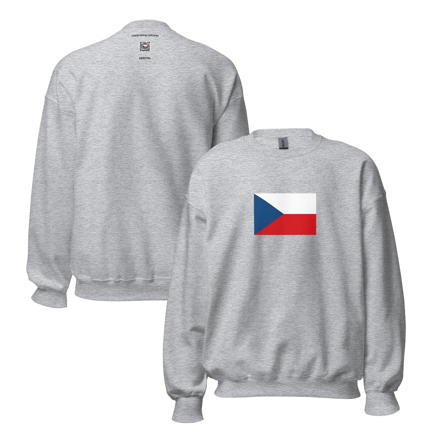 Slovakia - Czechoslovakia (1918-1992) | Historical Slovakian Flag Interactive Sweatshirt