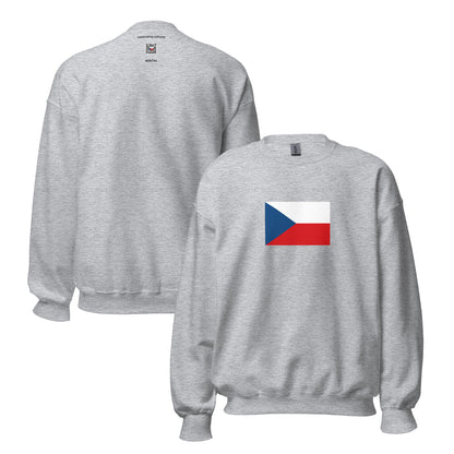 Slovakia - Czechoslovakia (1918-1992) | Historical Slovakian Flag Interactive Sweatshirt