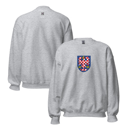 Slovakia - Great Moravia (833-907) | Historical Slovakian Flag Interactive Sweatshirt