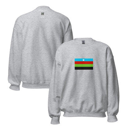Somalia - Bantu People | Ethnic Somali Flag Interactive Sweatshirt