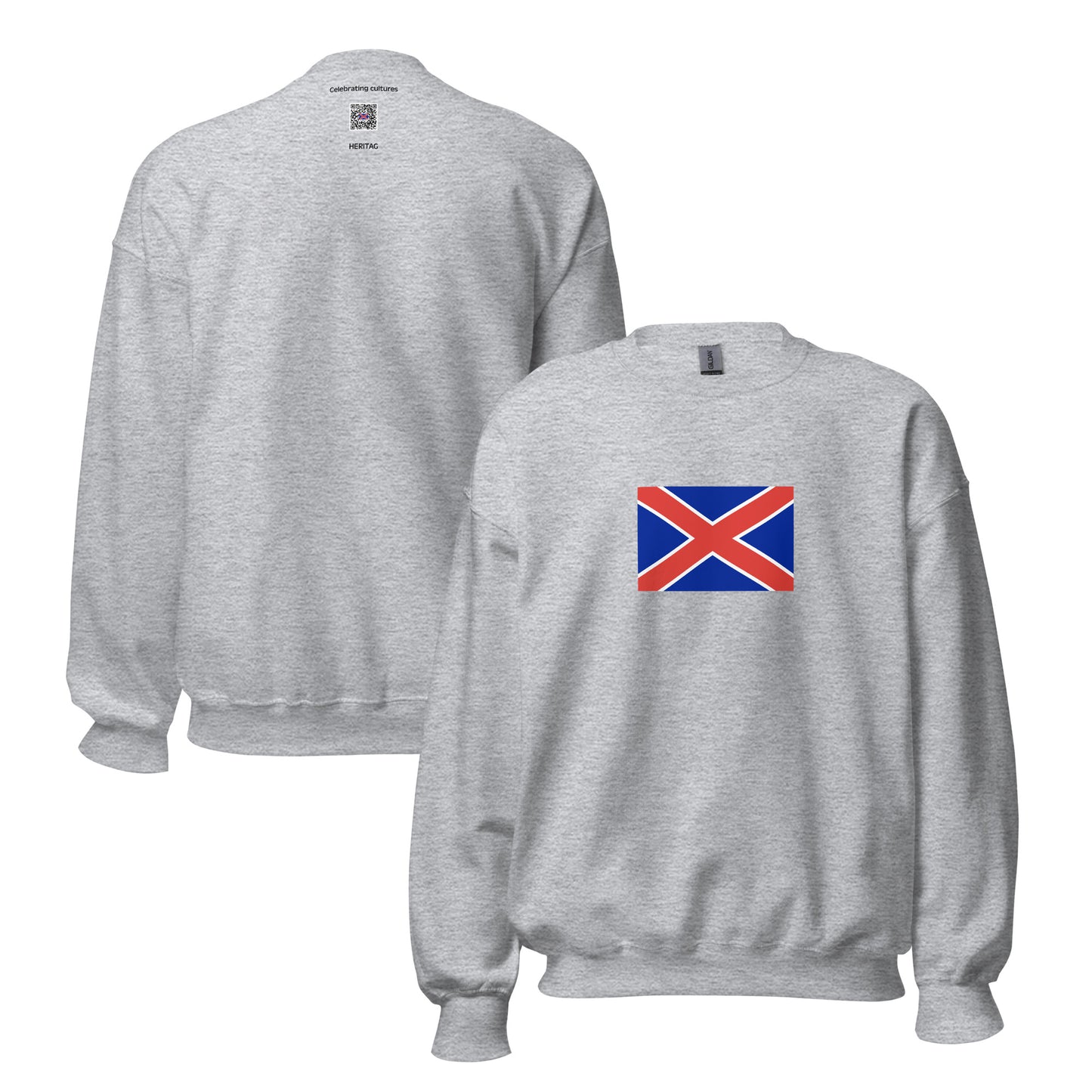 South Africa - South African Republic (1874-1875) | Historical South African Flag Interactive Sweatshirt