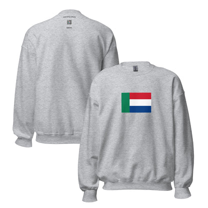 South Africa - South African Republic (1857-1915) | Historical South African Flag Interactive Sweatshirt