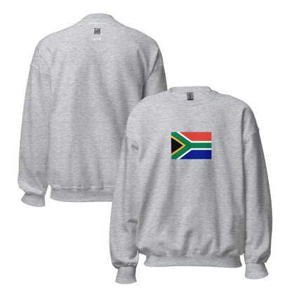 South Africa - South Africans | Ethnic South African Flag Interactive Sweatshirt
