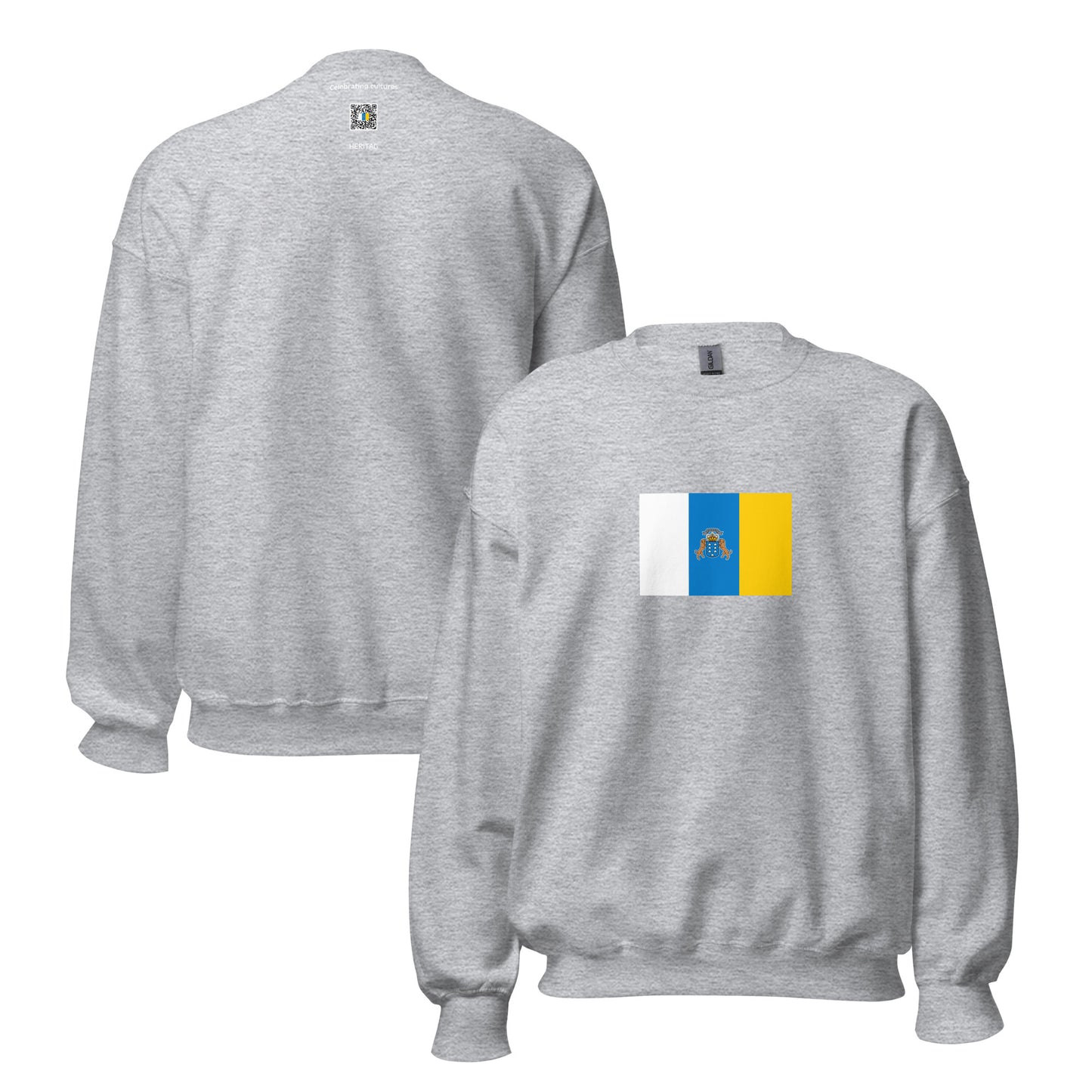 Spain - Canary Islanders | Ethnic Spanish Flag Interactive Sweatshirt