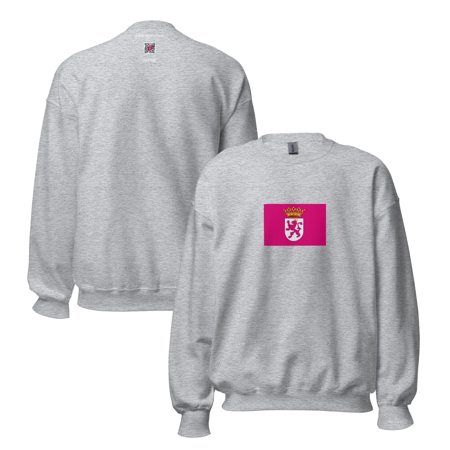 Spain - Leonese People | Ethnic Spanish Flag Interactive Sweatshirt