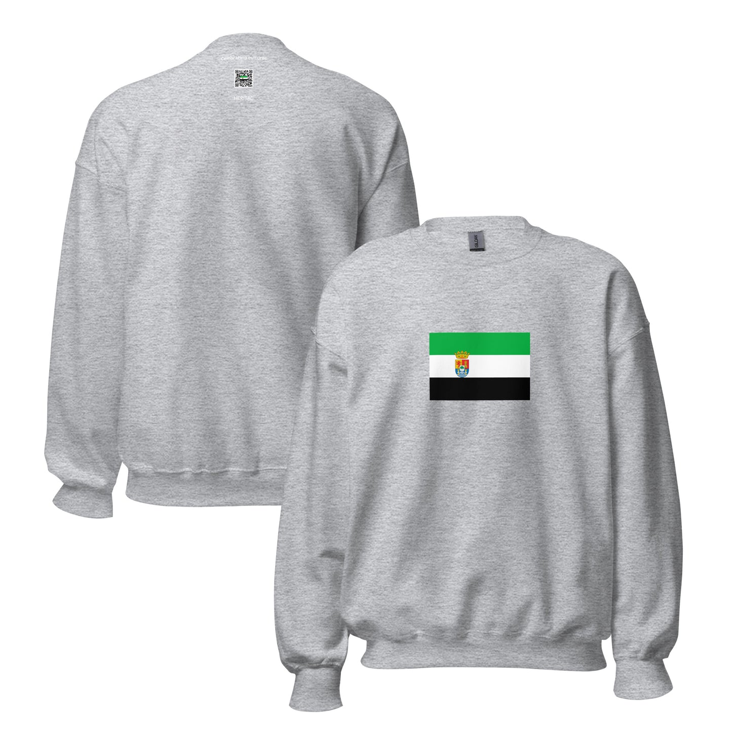 Spain - Extremandurans | Ethnic Spanish Flag Interactive Sweatshirt