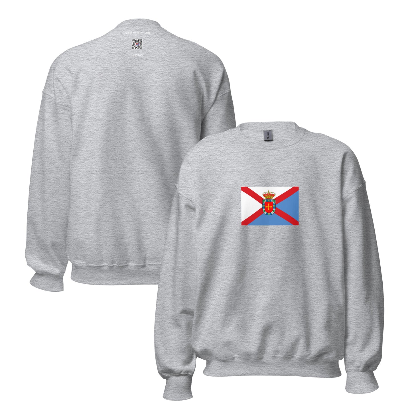 Spain - Bercians | Ethnic Spanish Flag Interactive Sweatshirt