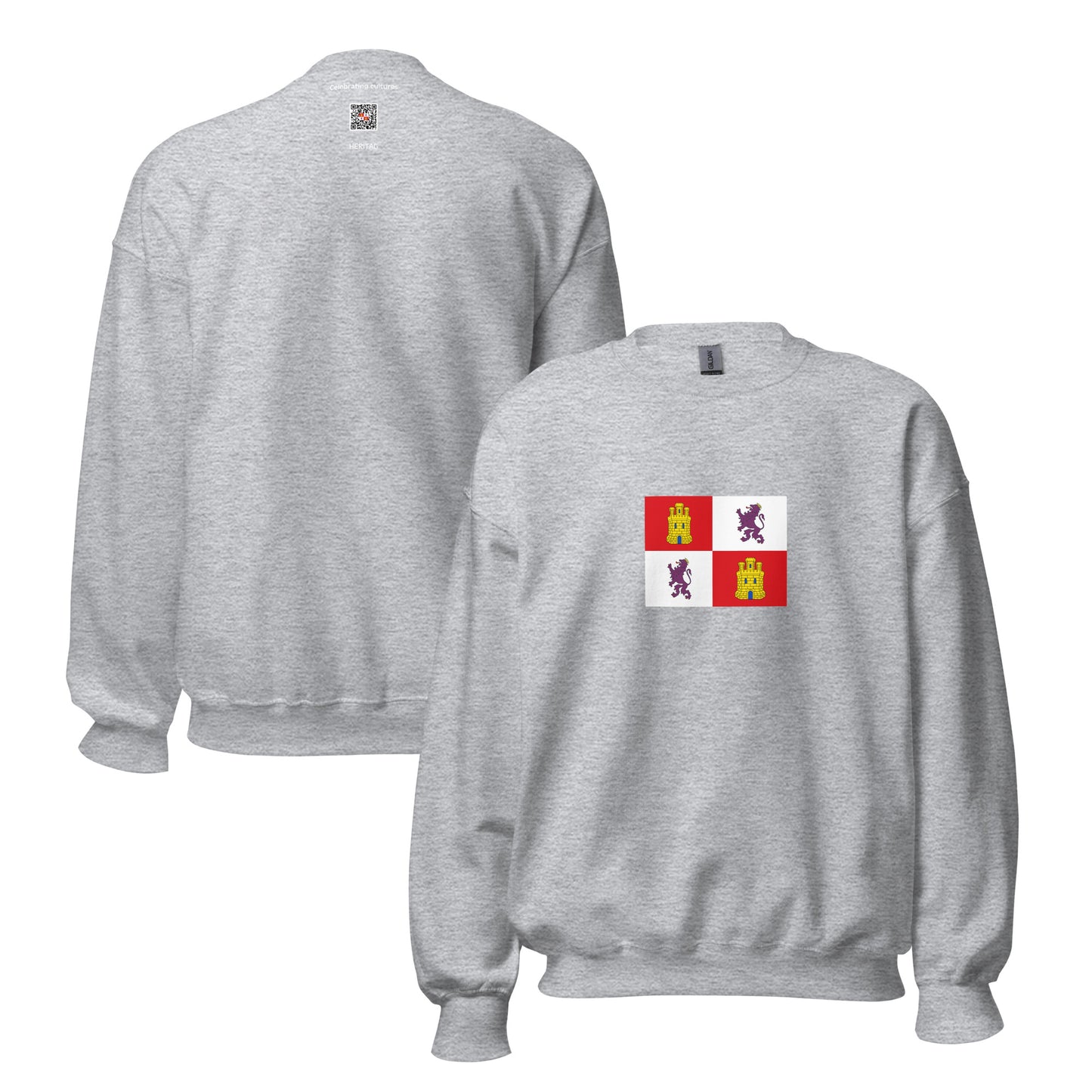 Spain - Castilians | Ethnic Spanish Flag Interactive Sweatshirt