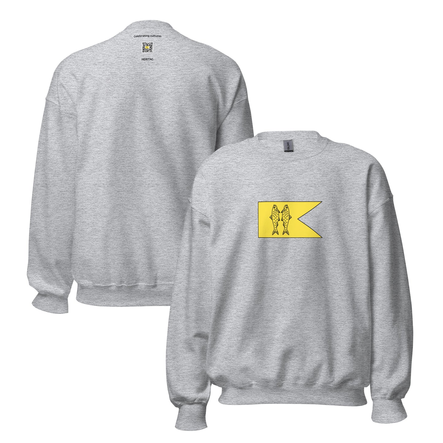 Sri Lanka - Pandya Dynasty (1251-1323) | Historical Sri Lankan Flag Interactive Sweatshirt