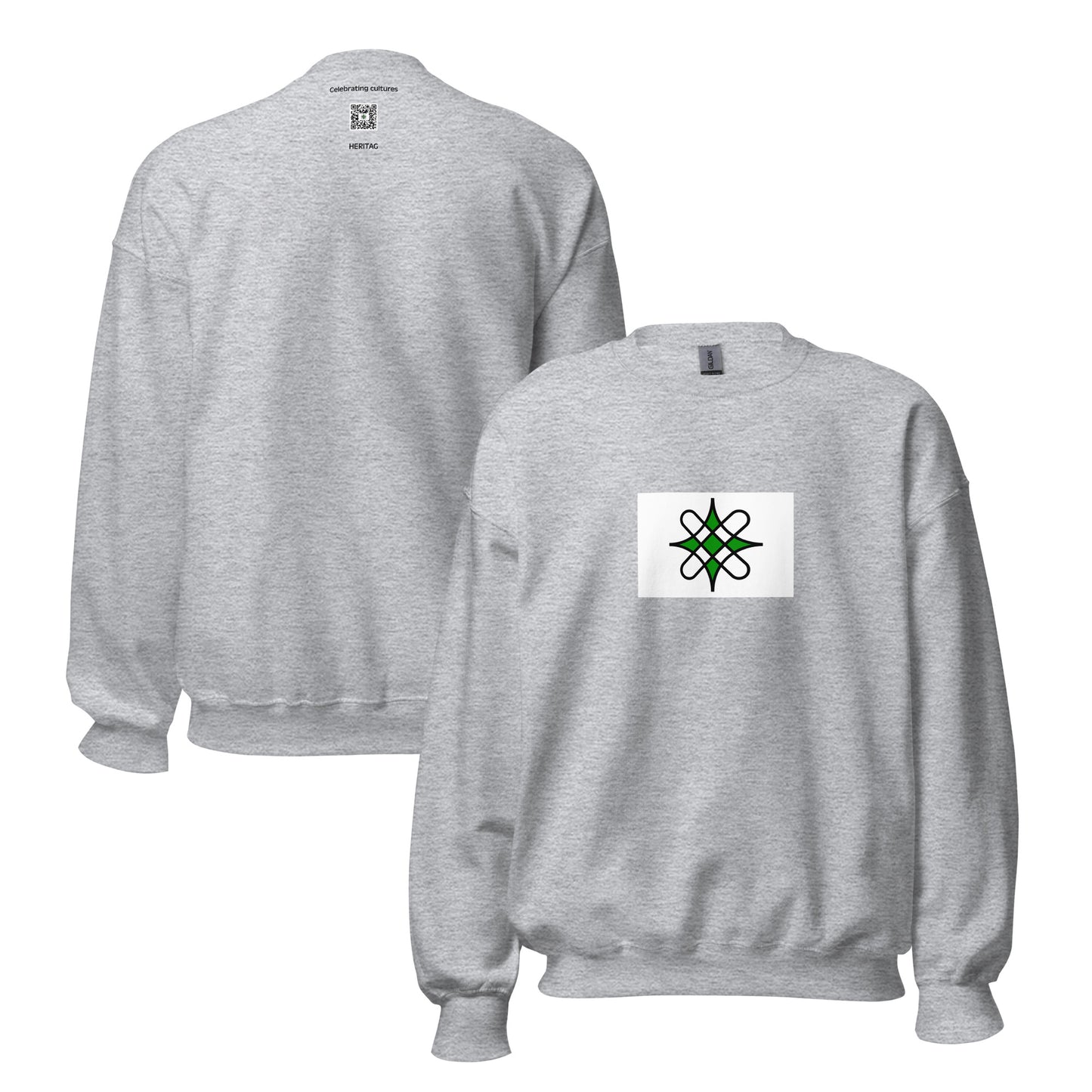 Sudan - Hausa People | Ethnic Sudanese Flag Interactive Sweatshirt