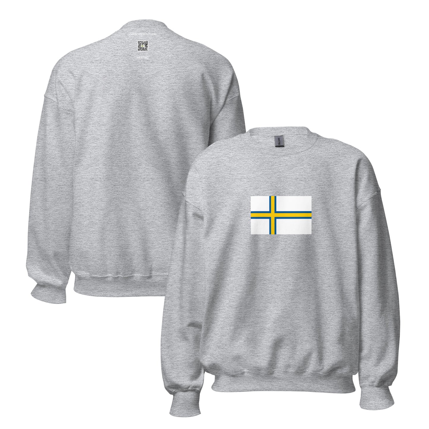 Sweden - Norrland People | Ethnic Swedish Flag Interactive Sweatshirt
