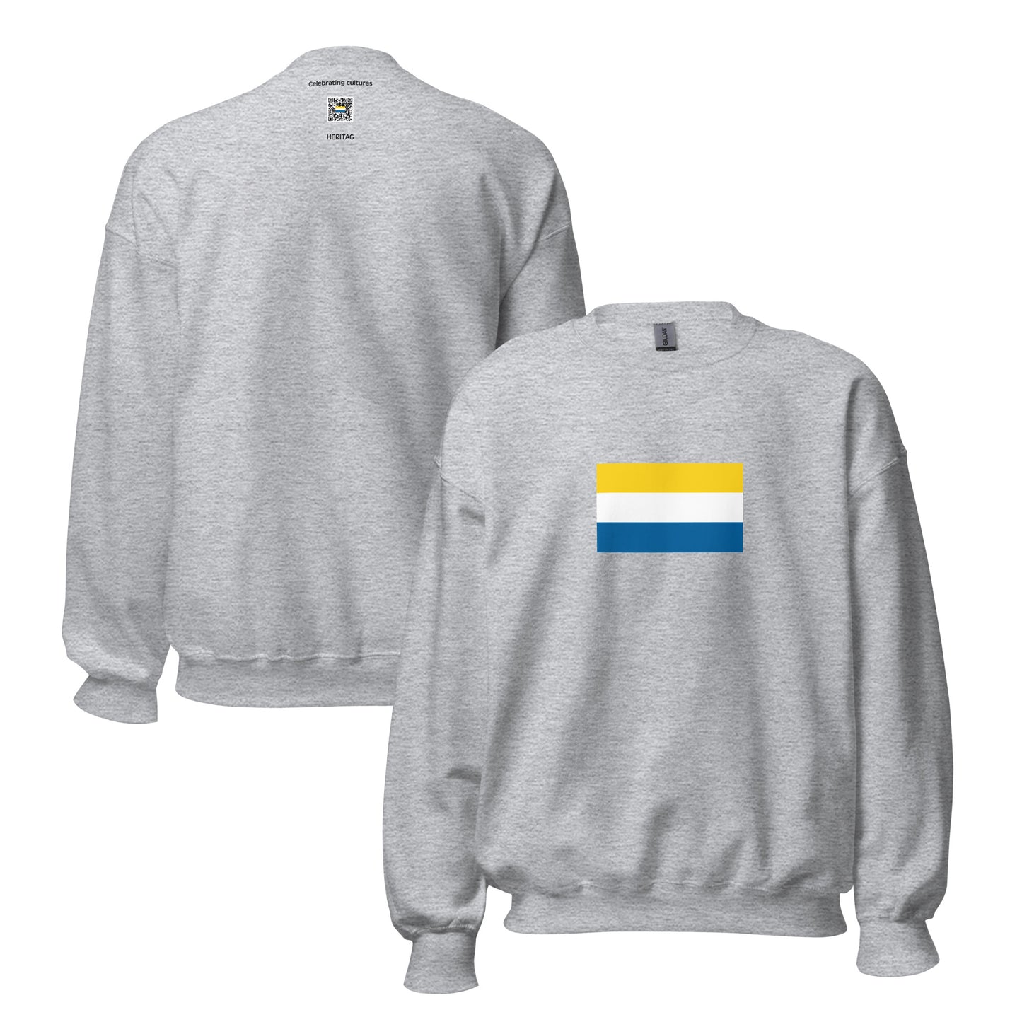 Sweden - Tornedalians | Ethnic Swedish Flag Interactive Sweatshirt