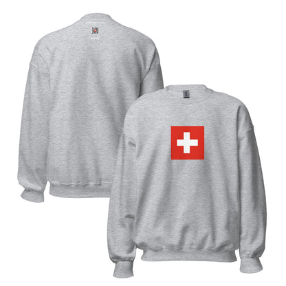Switzerland - Swiss People | Ethnic Switzerland Flag Interactive Sweatshirt