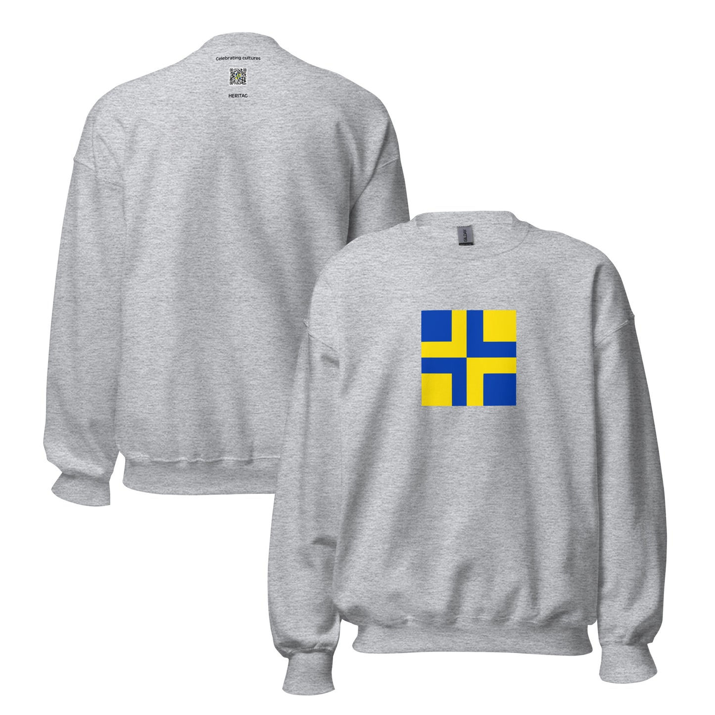 Switzerland - Romansh People | Ethnic Switzerland Flag Interactive Sweatshirt