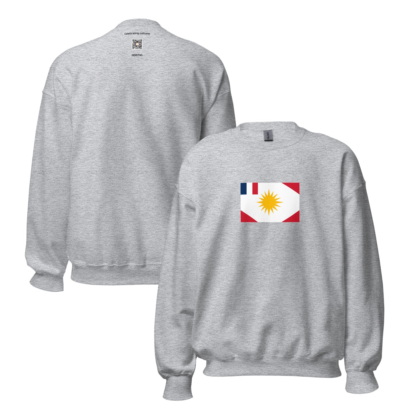 Syria - Allawite State (1920-1936) | Historical Syrian Flag Interactive Sweatshirt
