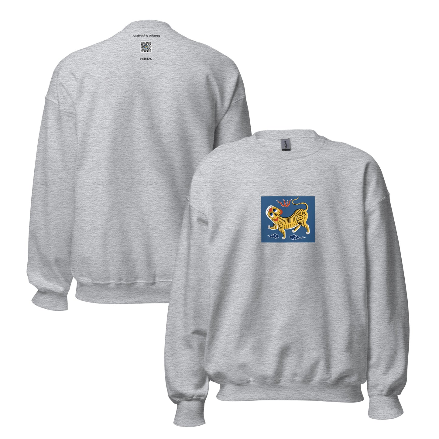 Taiwan - Republic of Formosa (1895-1895) | Historical Taiwanese Flag Interactive Sweatshirt