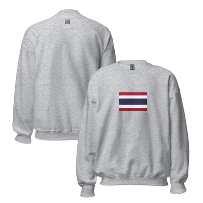 Thailand - Native Thai People | Ethnic Thai Flag Interactive Sweatshirt
