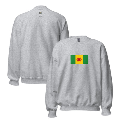 Turkey - Zazas | Ethnic Turkish Flag Interactive Sweatshirt