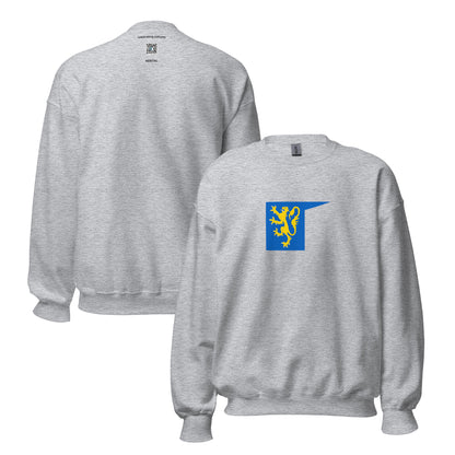 Ukraine - Kingdom of Galicia-Volhynia (1199-1392) | Historical Ukraine Flag Interactive Sweatshirt