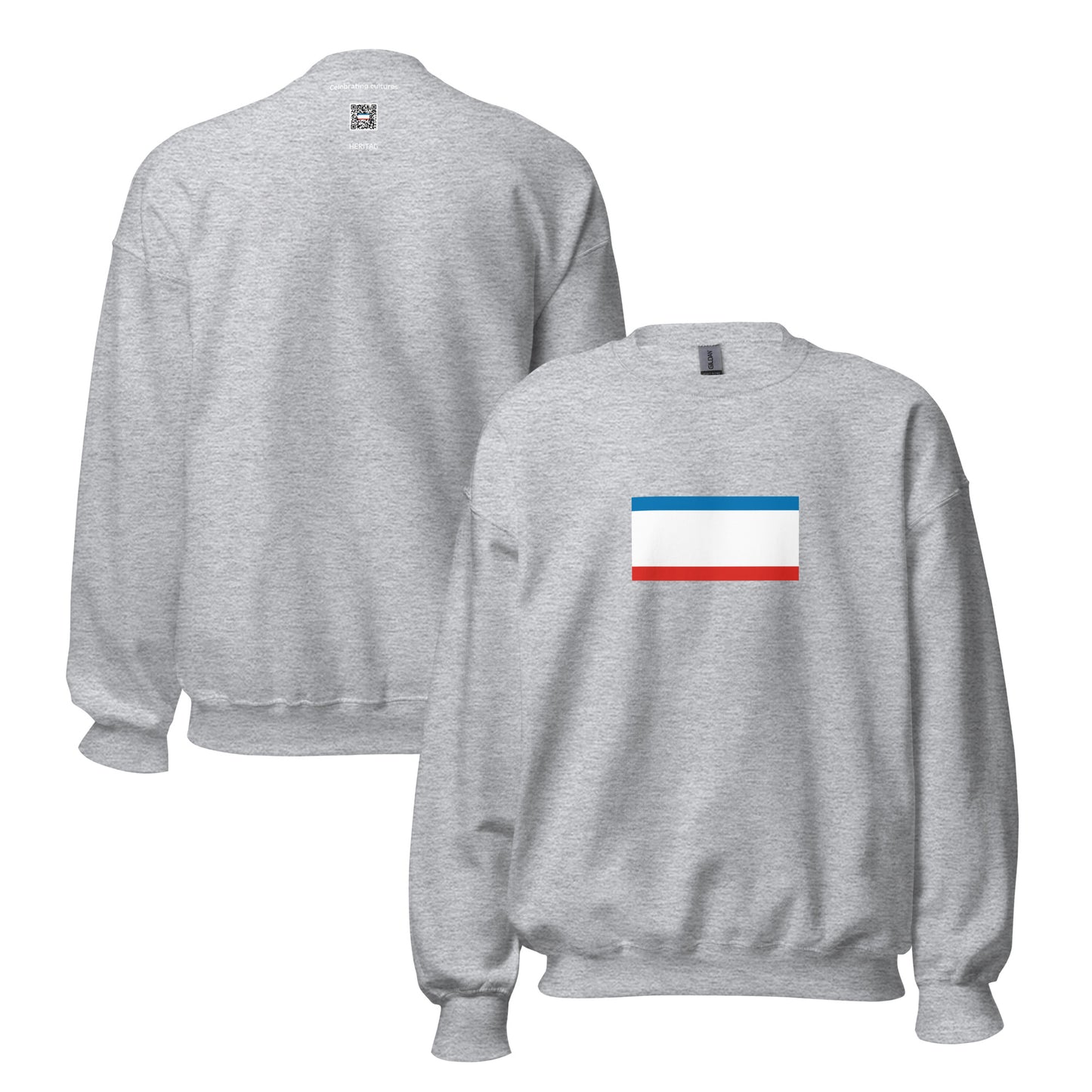 Ukraine - Crimeans | Ethnic Ukrainian Flag Interactive Sweatshirt