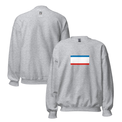 Ukraine - Crimeans | Ethnic Ukrainian Flag Interactive Sweatshirt