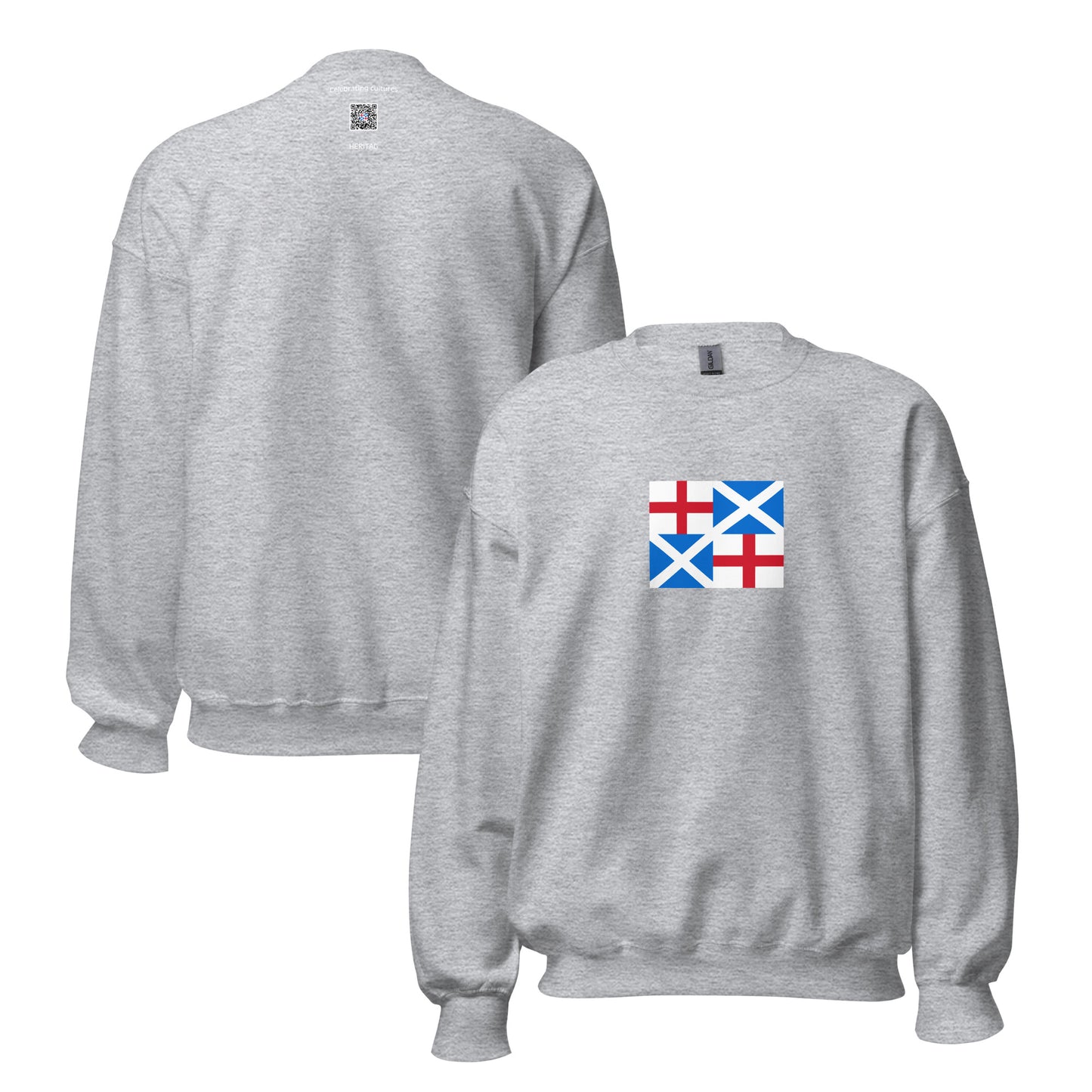 UK - Commonwealth of England (1649-1658) | Historical British Flag Interactive Sweatshirt