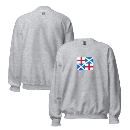 UK - Commonwealth of England (1649-1658) | Historical British Flag Interactive Sweatshirt