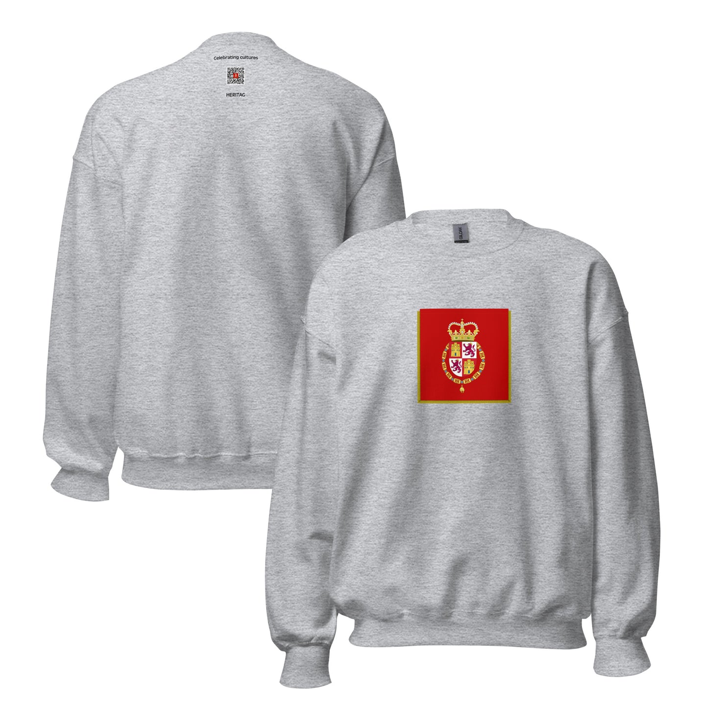 USA - Spanish Colonization of Americas (1492-1898) | Historical American Flag Interactive Sweatshirt