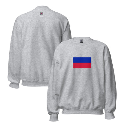 USA - Haitian Americans | Ethnic American Flag Interactive Sweatshirt