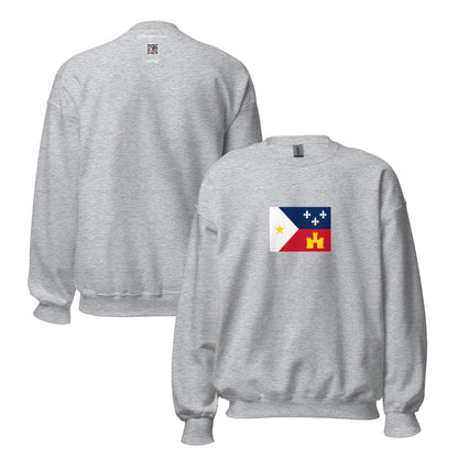 USA - Cajuns | Ethnic American Flag Interactive Sweatshirt