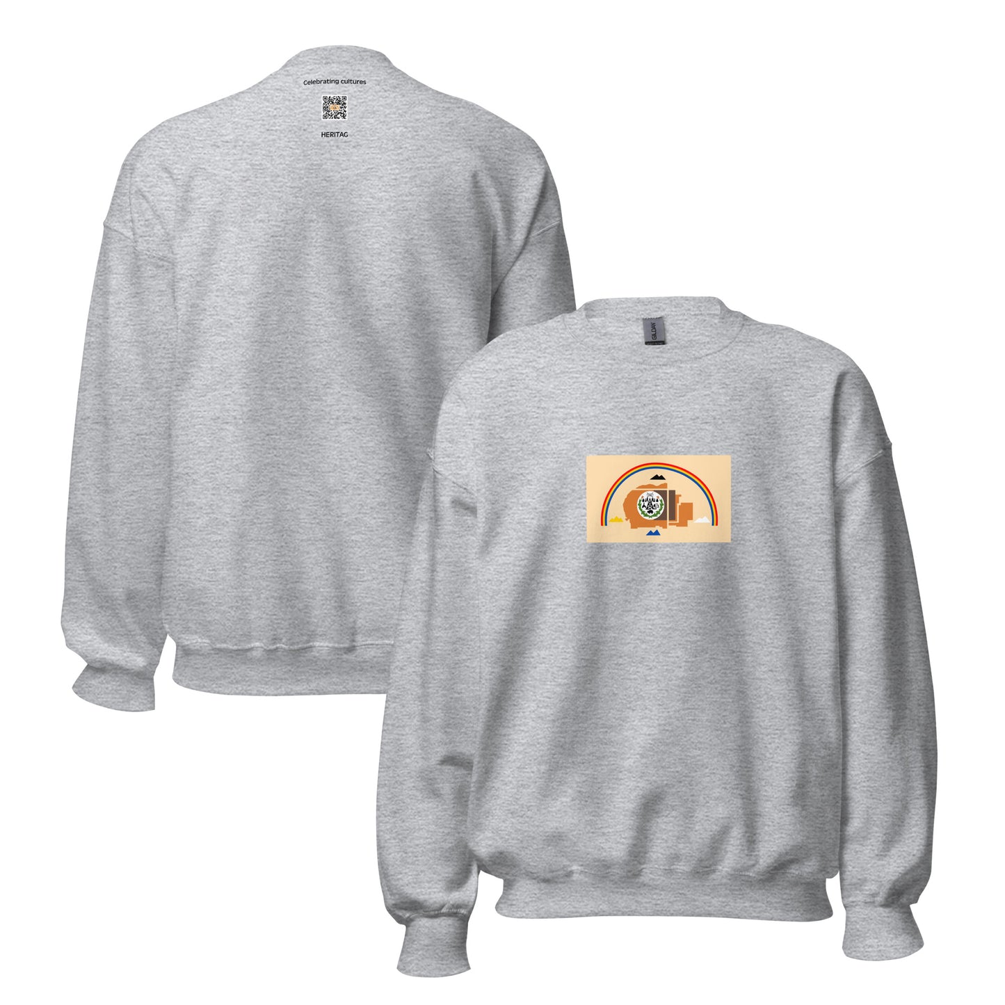 USA - Navajo People | Native American Flag Interactive Sweatshirt