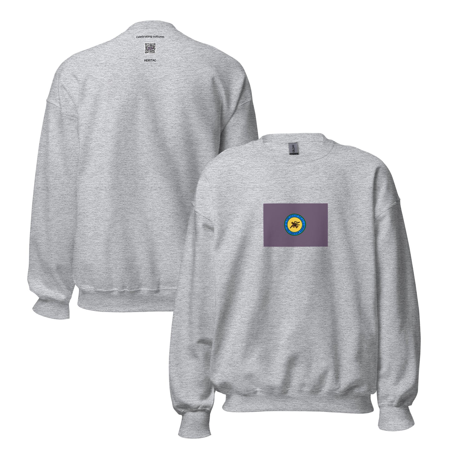 USA - Choctaw People | Native American Flag Interactive Sweatshirt