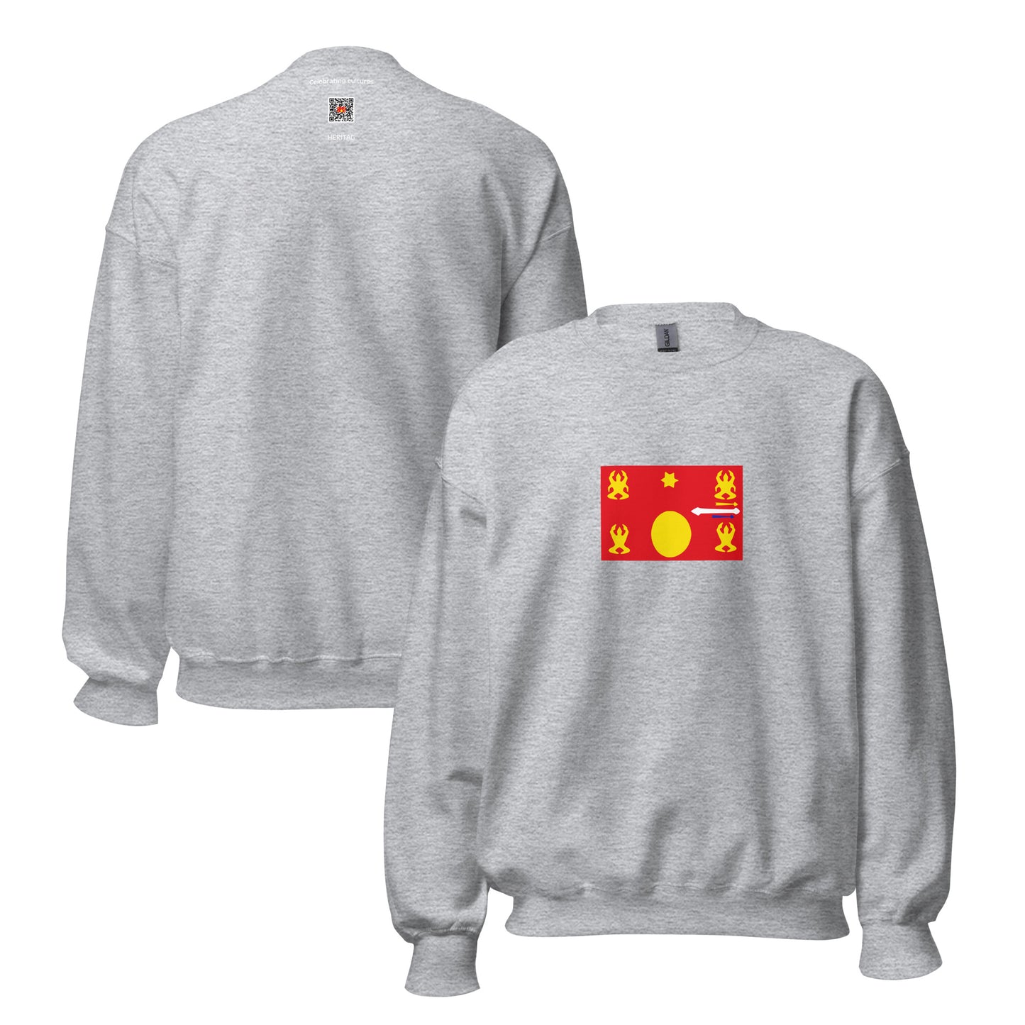 Vietnam - Hmong People | Ethnic Vietnamese Flag Interactive Sweatshirt
