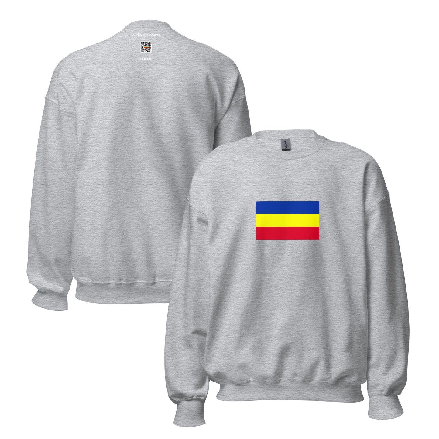 Vietnam - Khmer Krom People | Indigenous Vietnamese Flag Interactive Sweatshirt