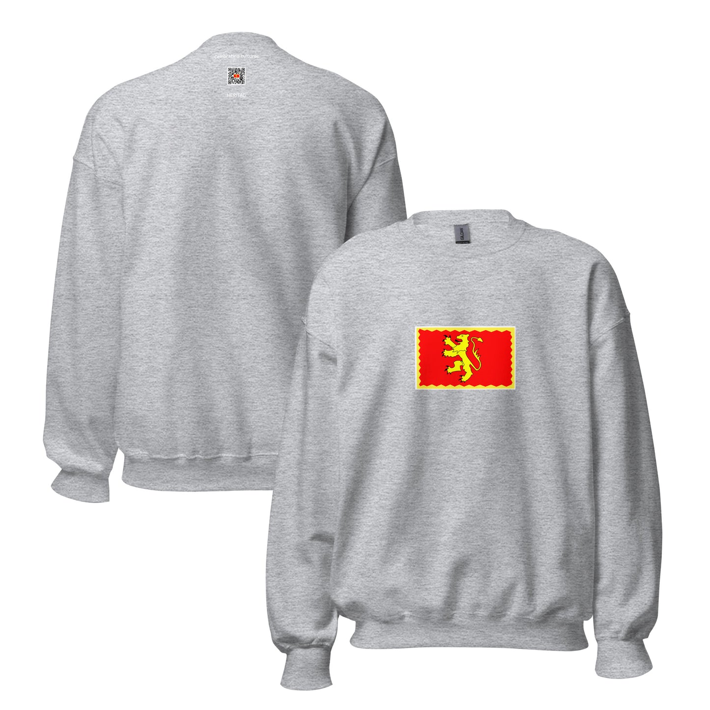 Wales - Kingdom of Deheubarth (920-1197) | Historical Welsh Flag Interactive Sweatshirt