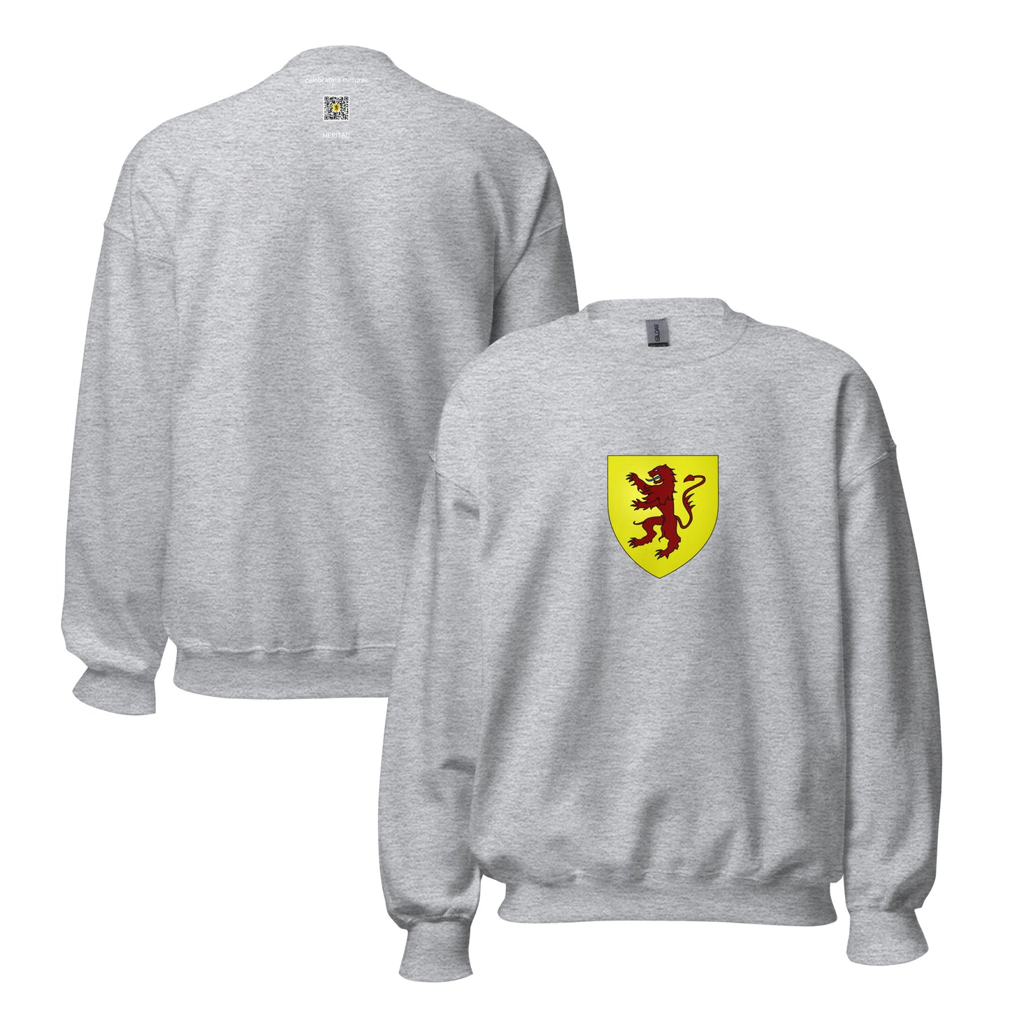 Wales - House of Mathrafal (987-1034) | Historical Welsh Flag Interactive Sweatshirt